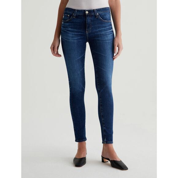 AG The Legging Super Skinny Jean Size 27 R Medium Wash Stretch - Picture 1 of 8